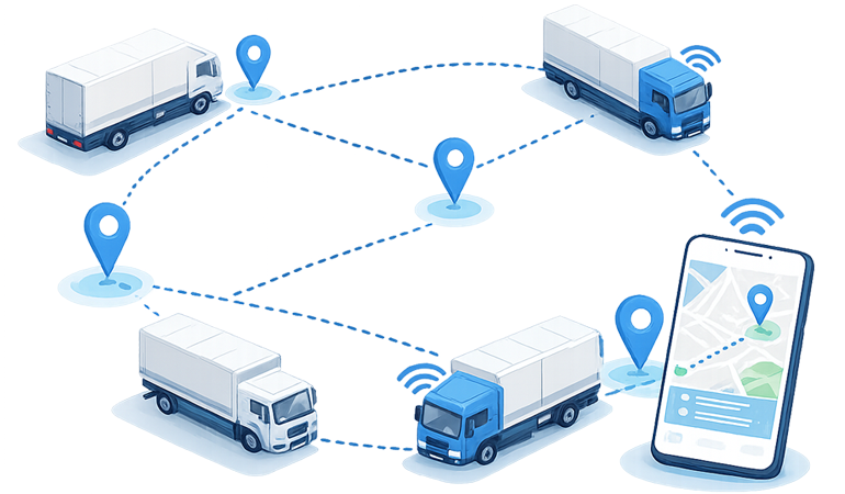 Aplikasi Monitoring Armada Truk Terbaik untuk Bisnis